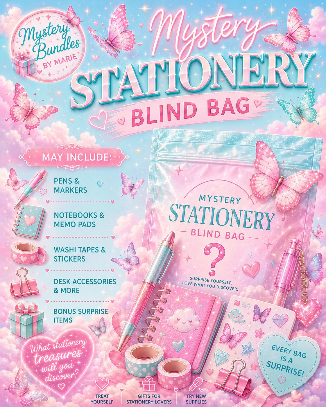 Mystery Stationery Blind Bag